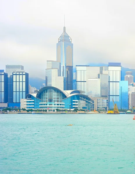 Гонконг центр города — стоковое фото