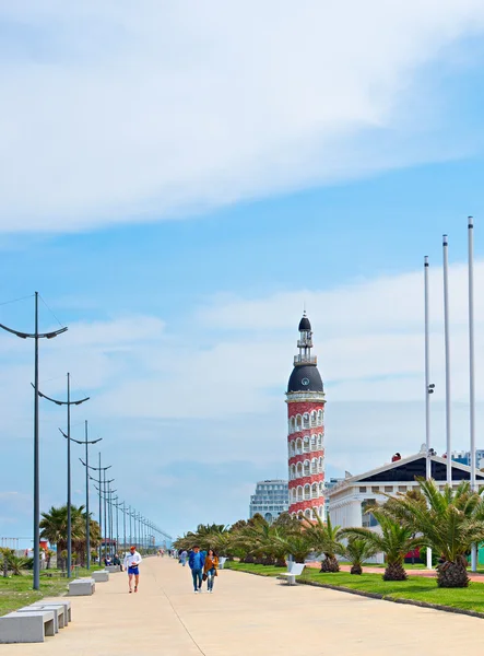 Banchina di Batumi, Georgia — Foto Stock