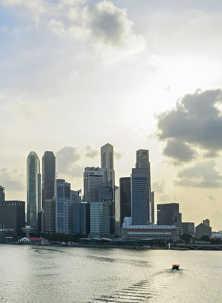 Panoramę zatoki Singapur — Zdjęcie stockowe