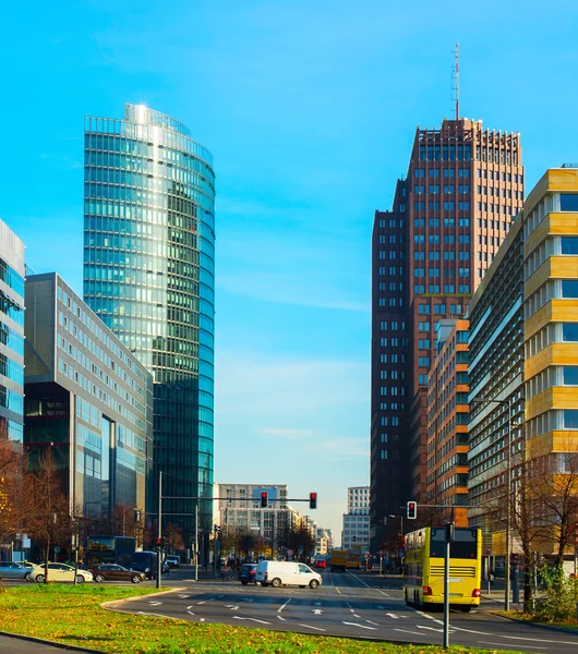 Geschäftsviertel von Berlin — Stockfoto