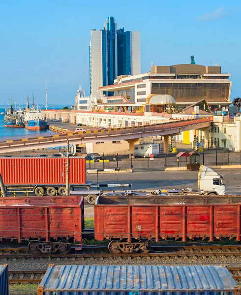 Odessa sea terminal — Stockfoto