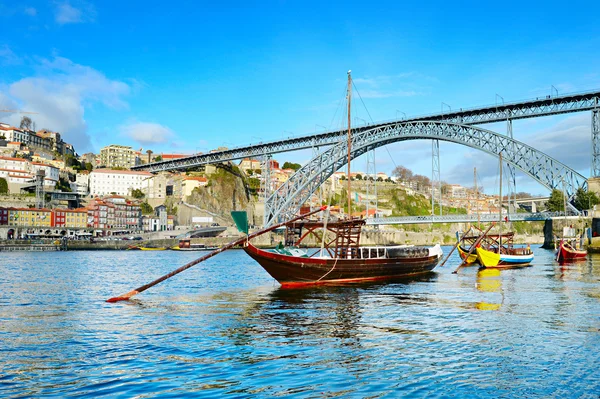 Escena tradicional Oporto — Foto de Stock