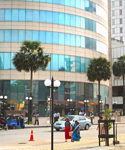 Colombo stadtzentrum in sri lanka — Stockfoto