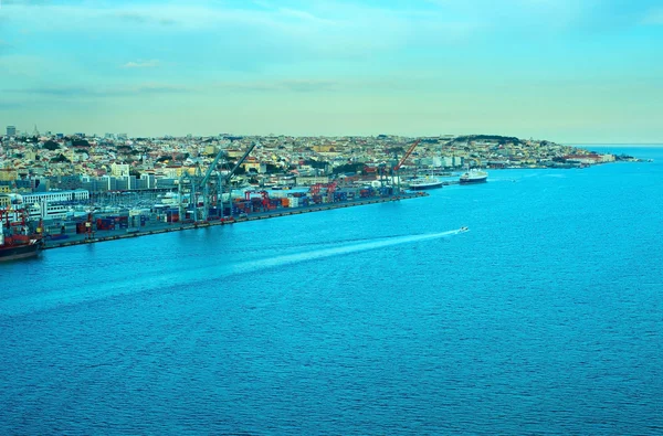 Panoráma města Lisabon, Portugalsko — Stock fotografie