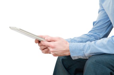dokunmatik tablet holding eller