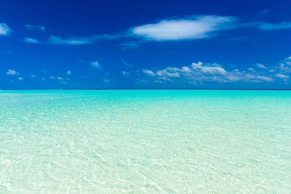 Vacker strand i Maldiverna — Stockfoto