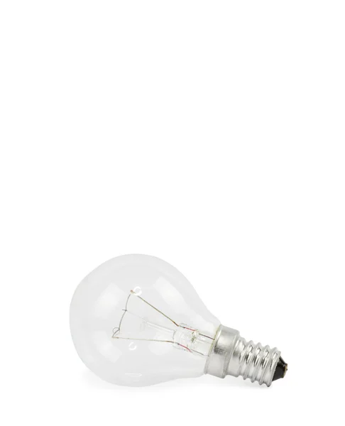 Light bulb isolated on white — Stock Photo, Image