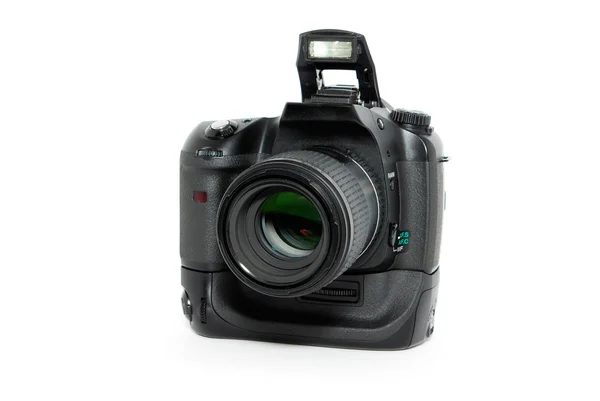 Digital kamera på wwhite — Stockfoto