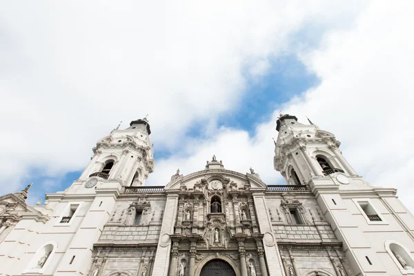 Basílica Catedral de Lima — Foto de Stock