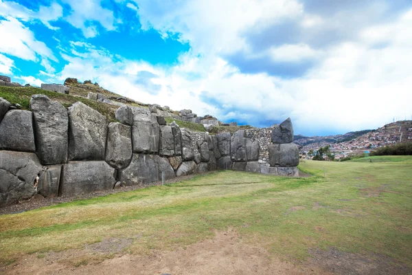 Sitio arqueológico inca — Foto de Stock