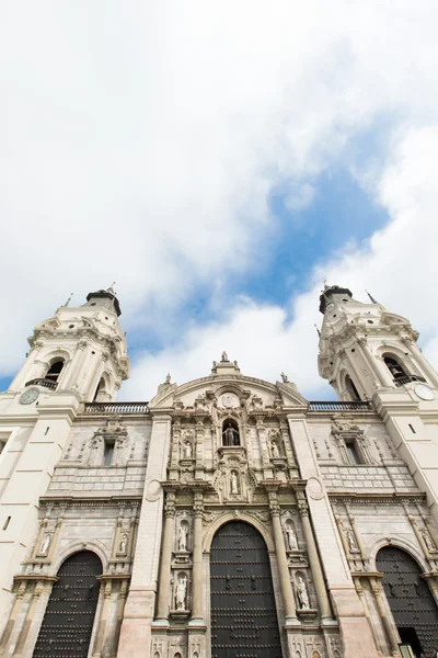Basílica catedral de lima — Fotografia de Stock