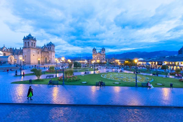 Pusat Kota Cusco — Stok Foto