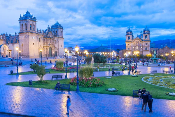 Центр міста Куско — стокове фото