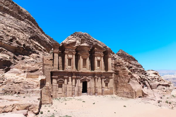 Ancient temple in Petra — Stock Photo, Image
