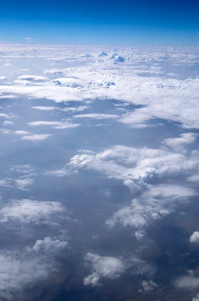 Céu azul fundo — Fotografia de Stock