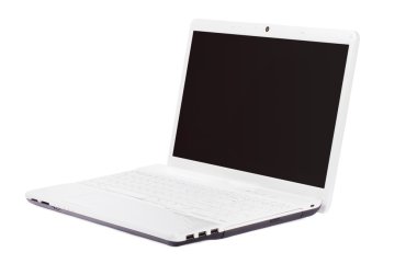 açık defter izole