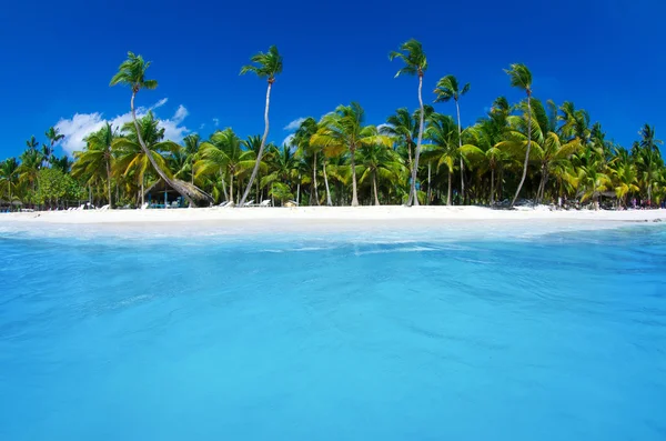 Mar tropical y cielo azul —  Fotos de Stock