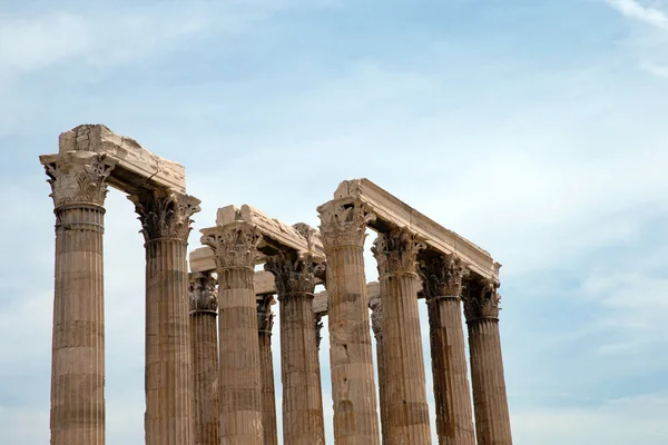 Templo del Zeus olímpico en Atenas — Foto de Stock