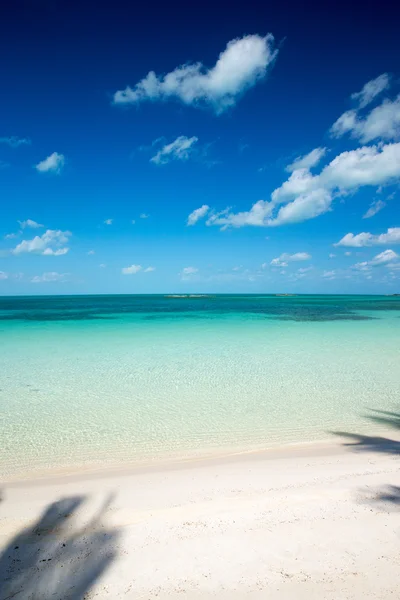 Playa y mar tropical — Foto de Stock