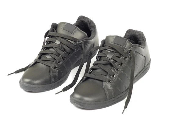 Fekete alkalmi cipő — Stock Fotó