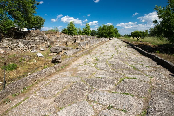 Antichi ruderi a Dion — Foto Stock