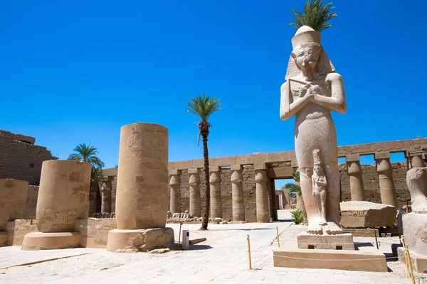 Tempel von Karnak in Ägypten — Stockfoto