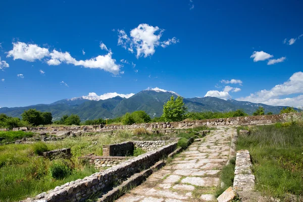 Antiche rovine a Dion, Grecia . — Foto Stock