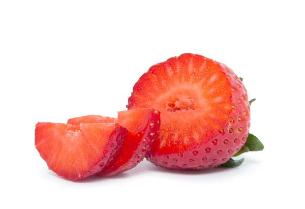 붉은 익은 달콤한 딸기 — 스톡 사진