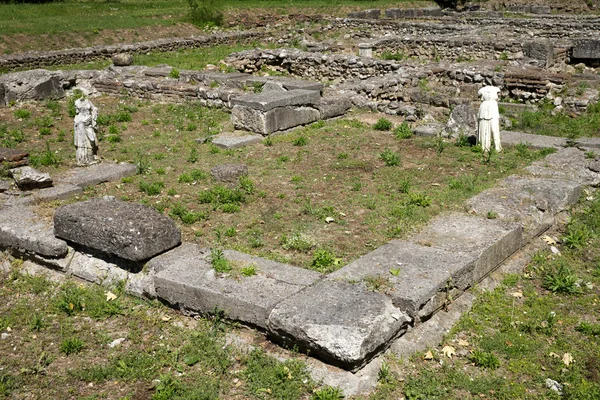 Gamle ruiner i Dion, Hellas . – stockfoto