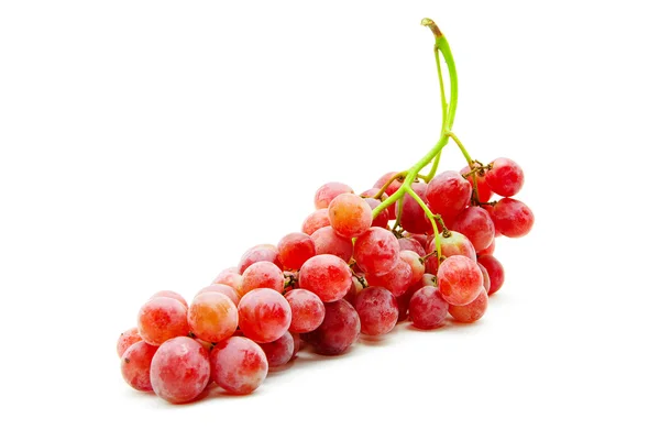 Ripe grapes isolated on white — Zdjęcie stockowe