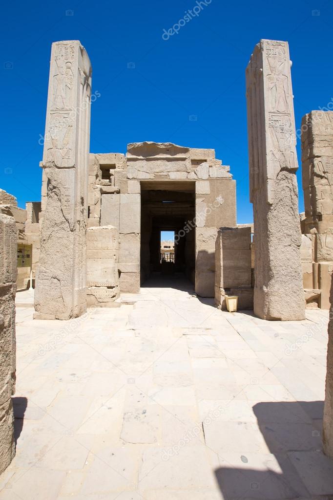 Temple of Karnak in Egypt 