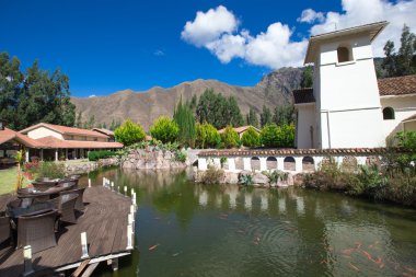 Bahçe gölet, yatay 