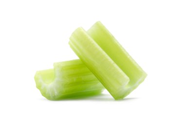 Beyaz arkaplanda kereviz