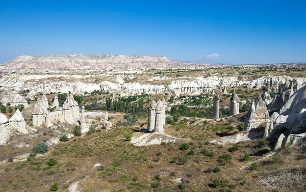 Unika geologiska formationer i Kappadokien — Stockfoto