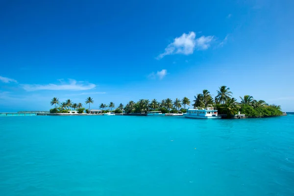 Bela Praia Mar Tropical Paisagem Viagem — Fotografia de Stock