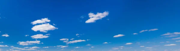 Nube Esponjosa Panorámica Cielo Azul Cielo Con Nube Día Soleado —  Fotos de Stock