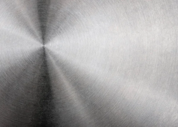Borstad Aluminium Med Ljusa Slingor — Stockfoto