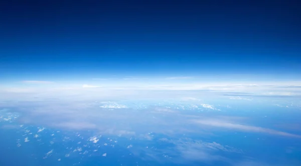 空中空と雲の背景 — ストック写真