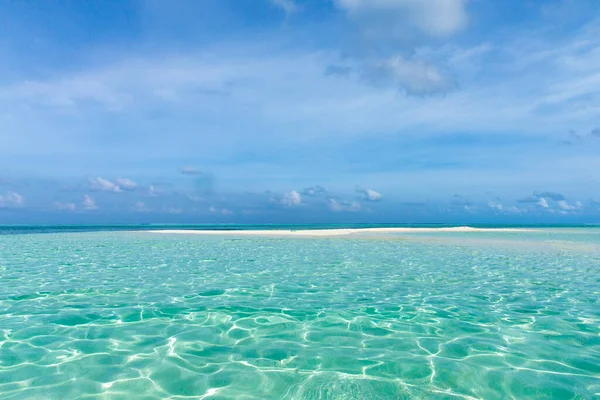 Fundo Mar Praia Com Espaço Cópia — Fotografia de Stock