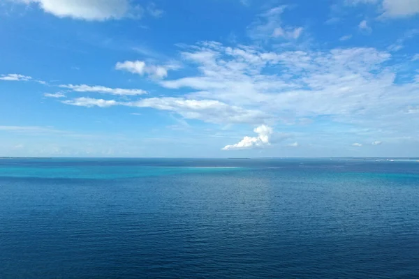 Úžasný Pohled Ptačí Perspektivy Zanzibaru Moře Krajina — Stock fotografie