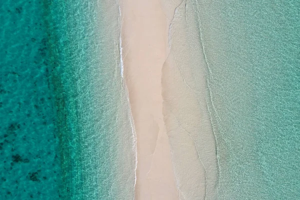 Incredibile Vista Sugli Occhi Degli Uccelli Zanzibar Paesaggio Marino — Foto Stock