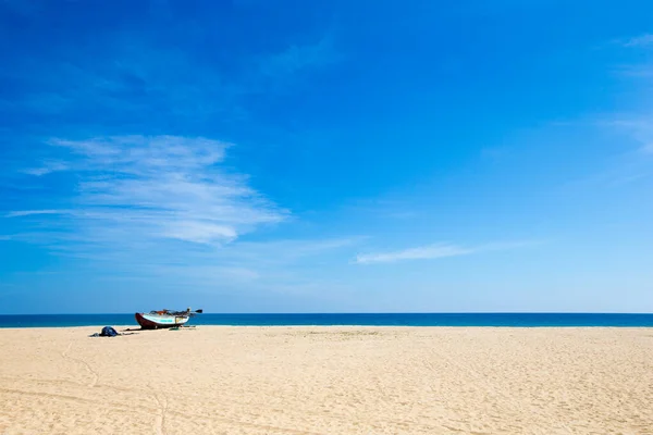 Τροπική Παραλία Στη Σρι Λάνκα Καλοκαιρινές Διακοπές Και Διακοπές Για — Φωτογραφία Αρχείου