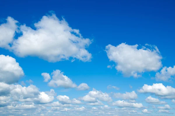 Sunny Sky Background Whith Clouds — Stock Photo, Image