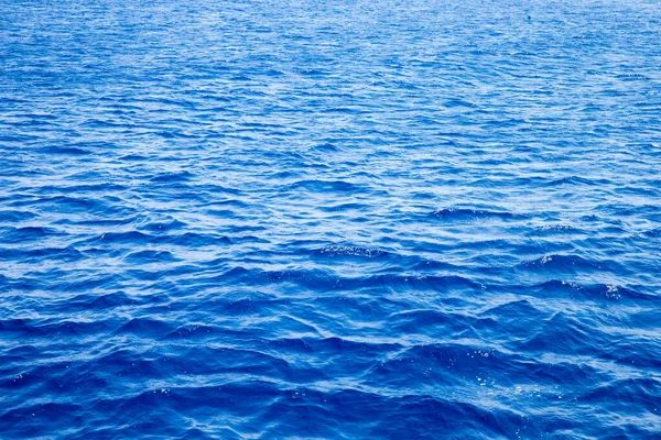 Acqua Blu Con Riflessi Solari Fondo Marino — Foto Stock