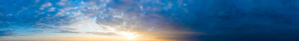 Естественный Фон Красочного Панорамного Неба Облако Фоне Восходящего Неба Фон — стоковое фото