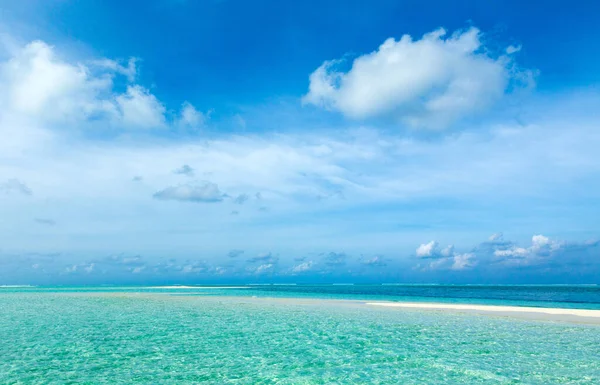 马尔代夫热带天堂景观 — 图库照片
