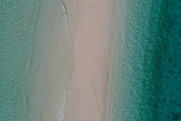 Amazing Bird Eyes View Zanzibar Sea Landscape — Stock Photo, Image