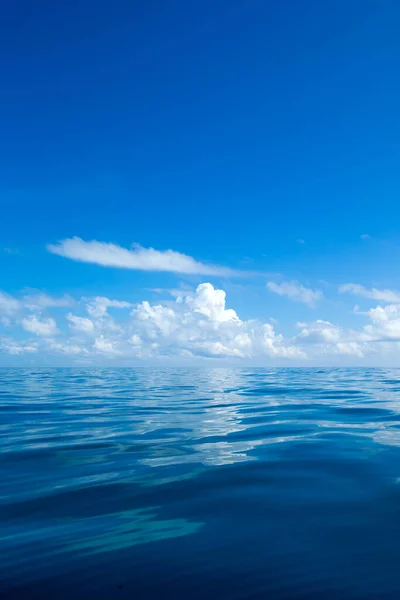 Mar Tropical Bajo Cielo Azul Paisaje Marino — Foto de Stock