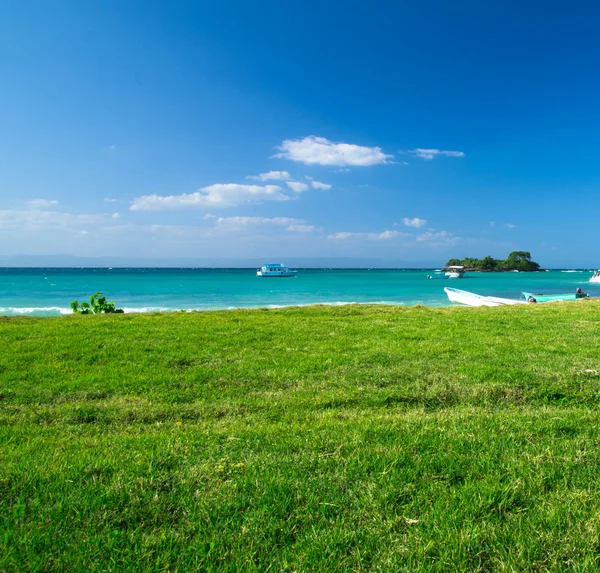 Caribisch strand — Stockfoto