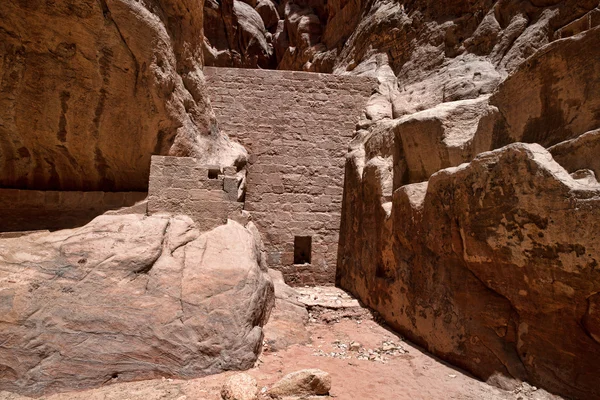 Canyon Petra, Jordan, — Stockfoto